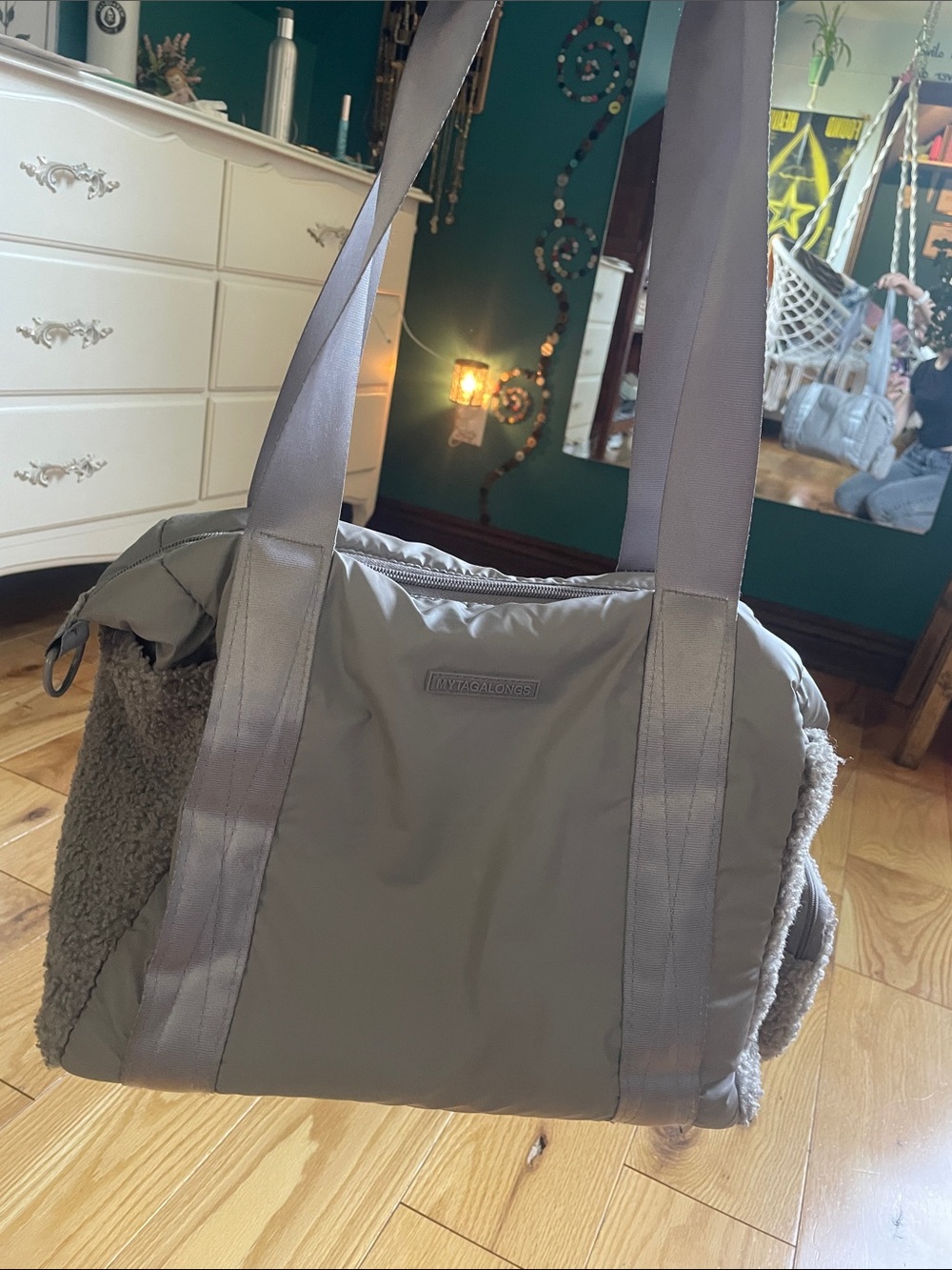 Mytagalongs grey bag